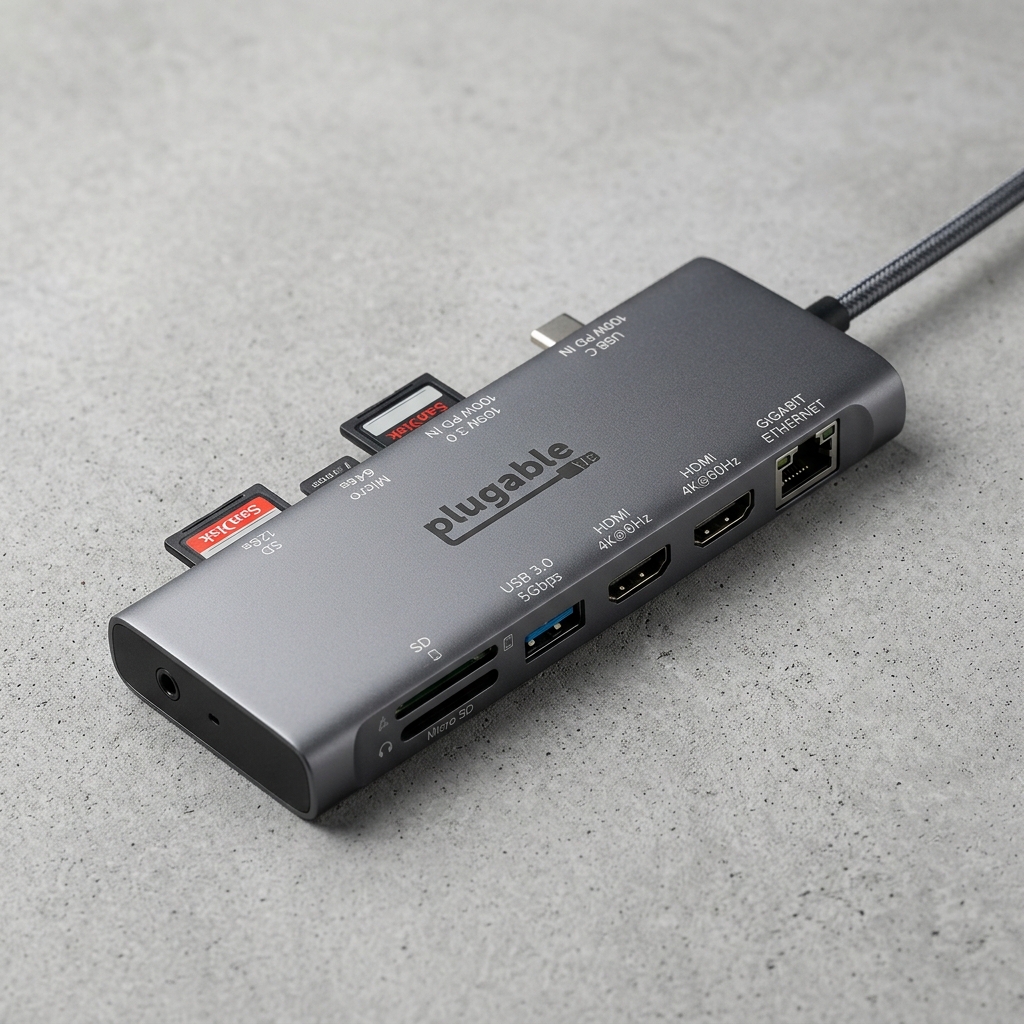 Plugable USB-C 11-in-1